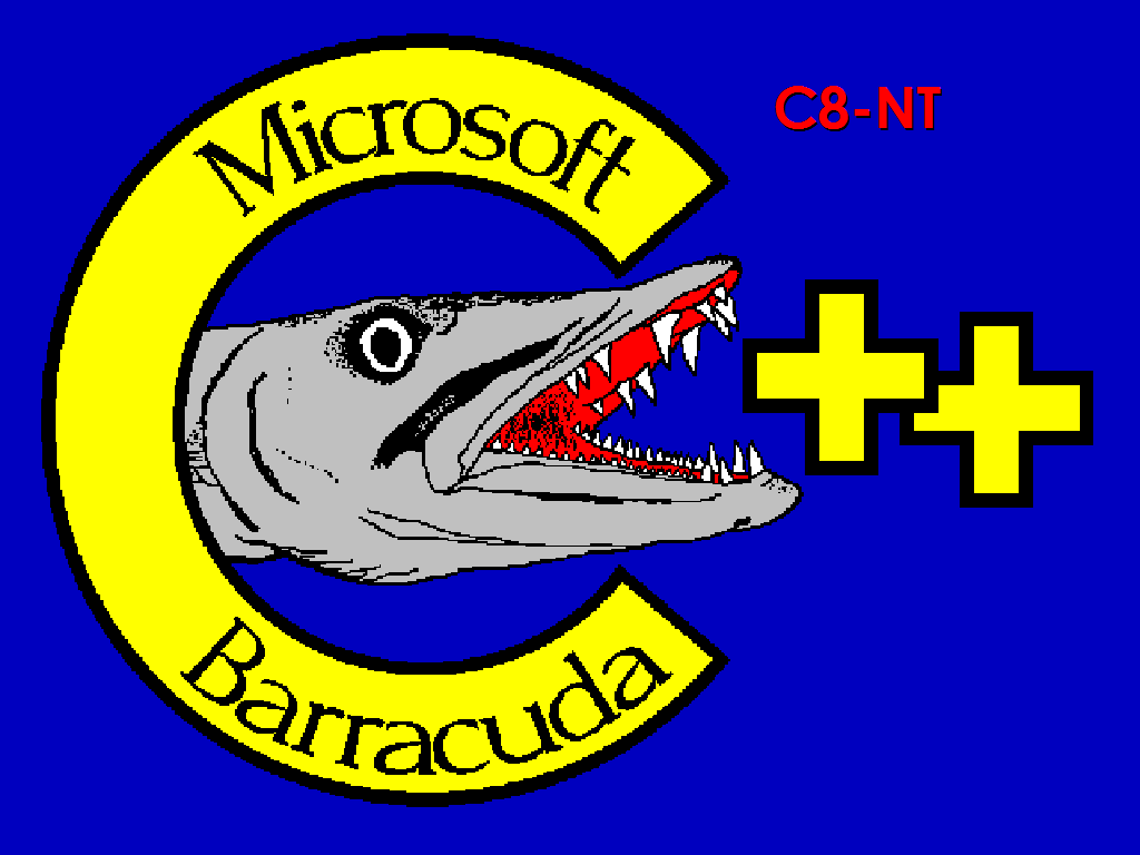 C* project logo was a colorful baracuda fish and code name for the project.