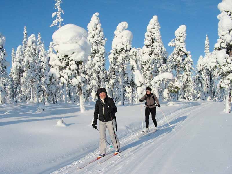 Cross Country Skiing on Finnish-Russian Border | Nature Travels