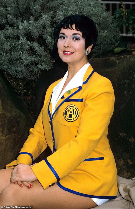 Ruth Madoc played Gladys Pugh in Hi-de-Hi! from 1980 to 1988