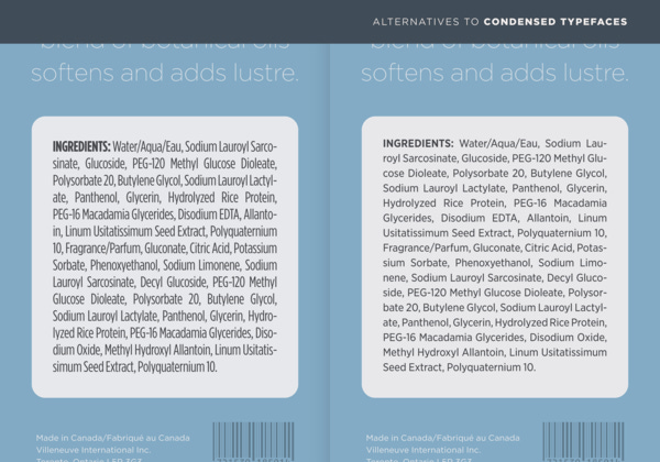 Fonts for Complex Data