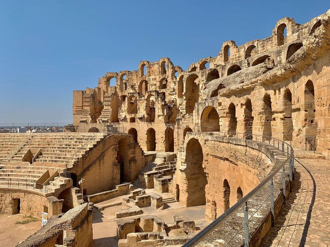 Amphithéâtre d'El Jem in Tunisia