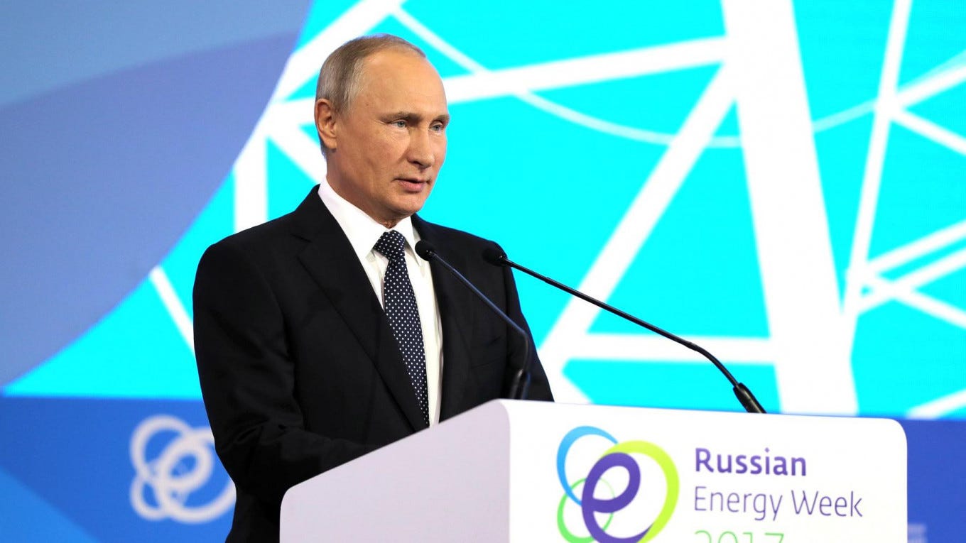 Putin energy week