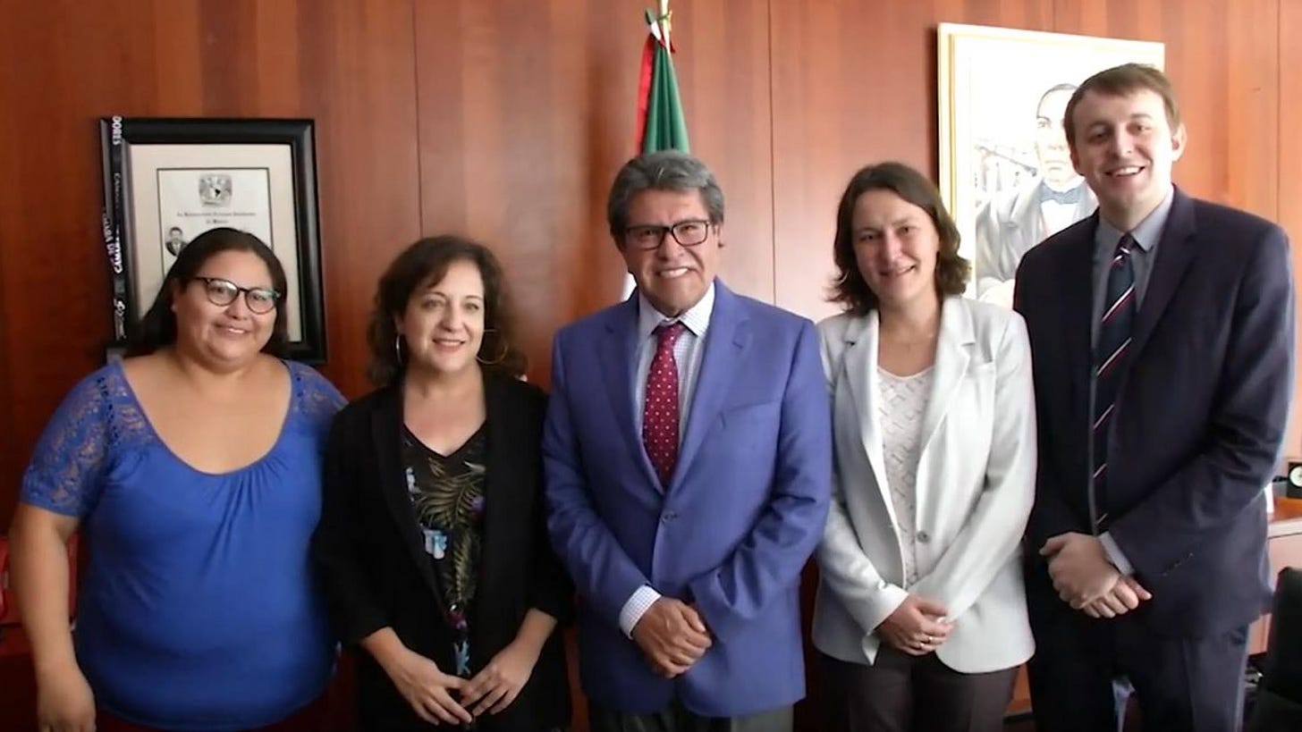 Iratxe García firma un memorando de entendimiento con el grupo  parlamentario de Morena en el Senado de México | Socialists & Democrats