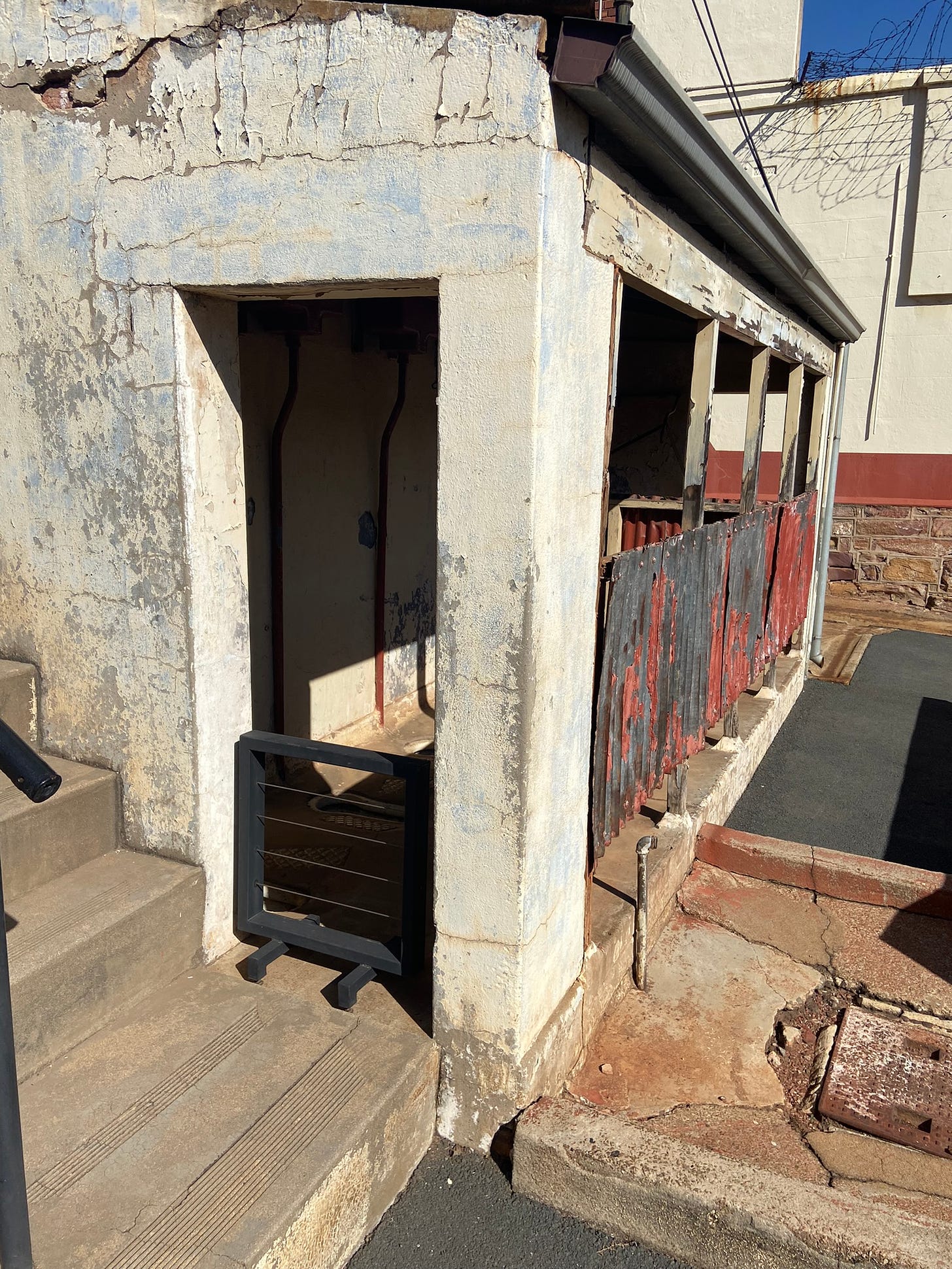 Number Four Prison Toilets. Constitution Hill. Johannesburg, South Africa. Author Photograph. July 2, 2022