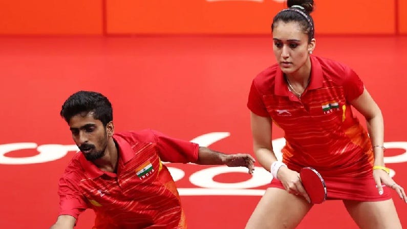 Mixed doubles duo Manika-Sathiyan win WTT Contender title on return as pair  | News9 Live