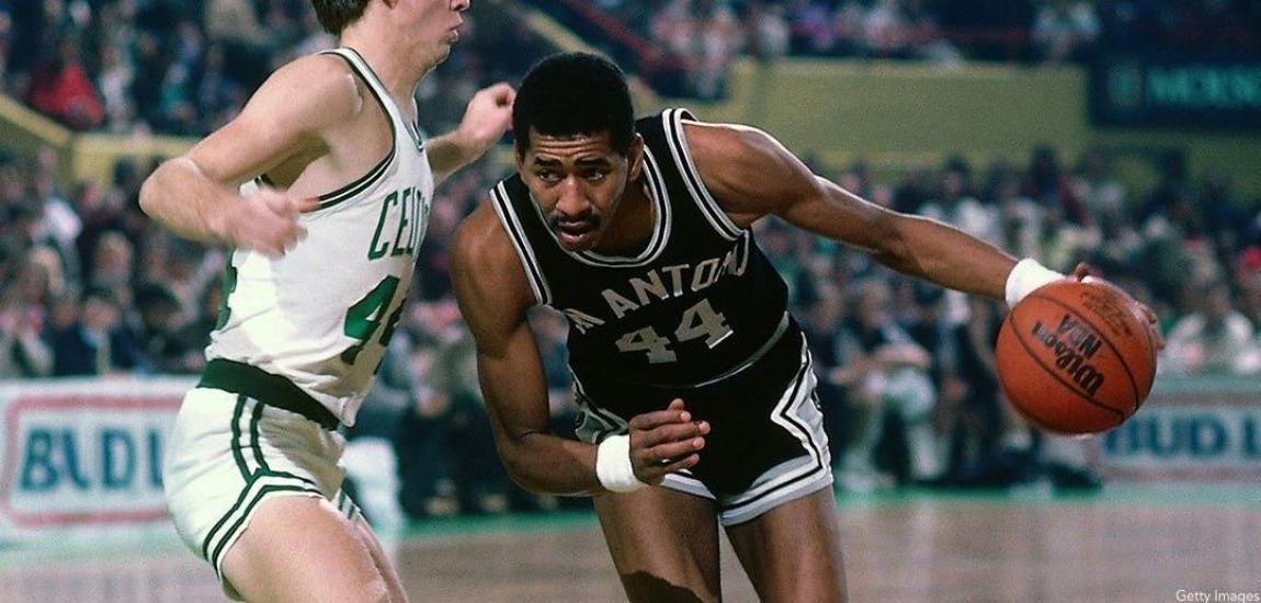 George Gervin's One Season With Michael Jordan Convinced Him To Retire From  NBA | ThePostGame.com