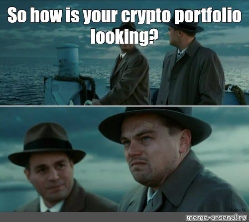 Meme: "So how is your crypto portfolio looking?" - All Templates - Meme -arsenal.com