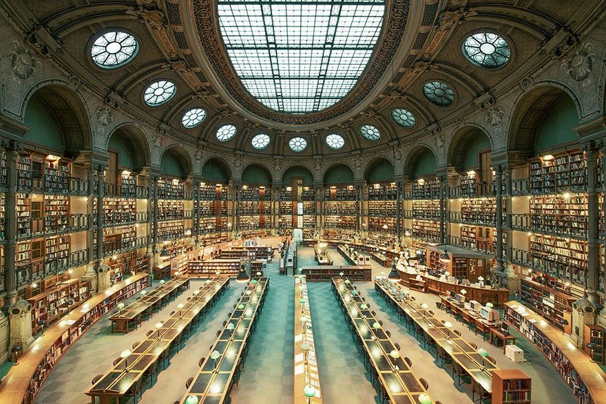 Gorgeous Photos of the World's Most Beautiful Libraries | Beautiful library,  Grand library, Library architecture