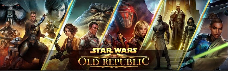 Bannière du MMORPG Star Wars: The Old Republic