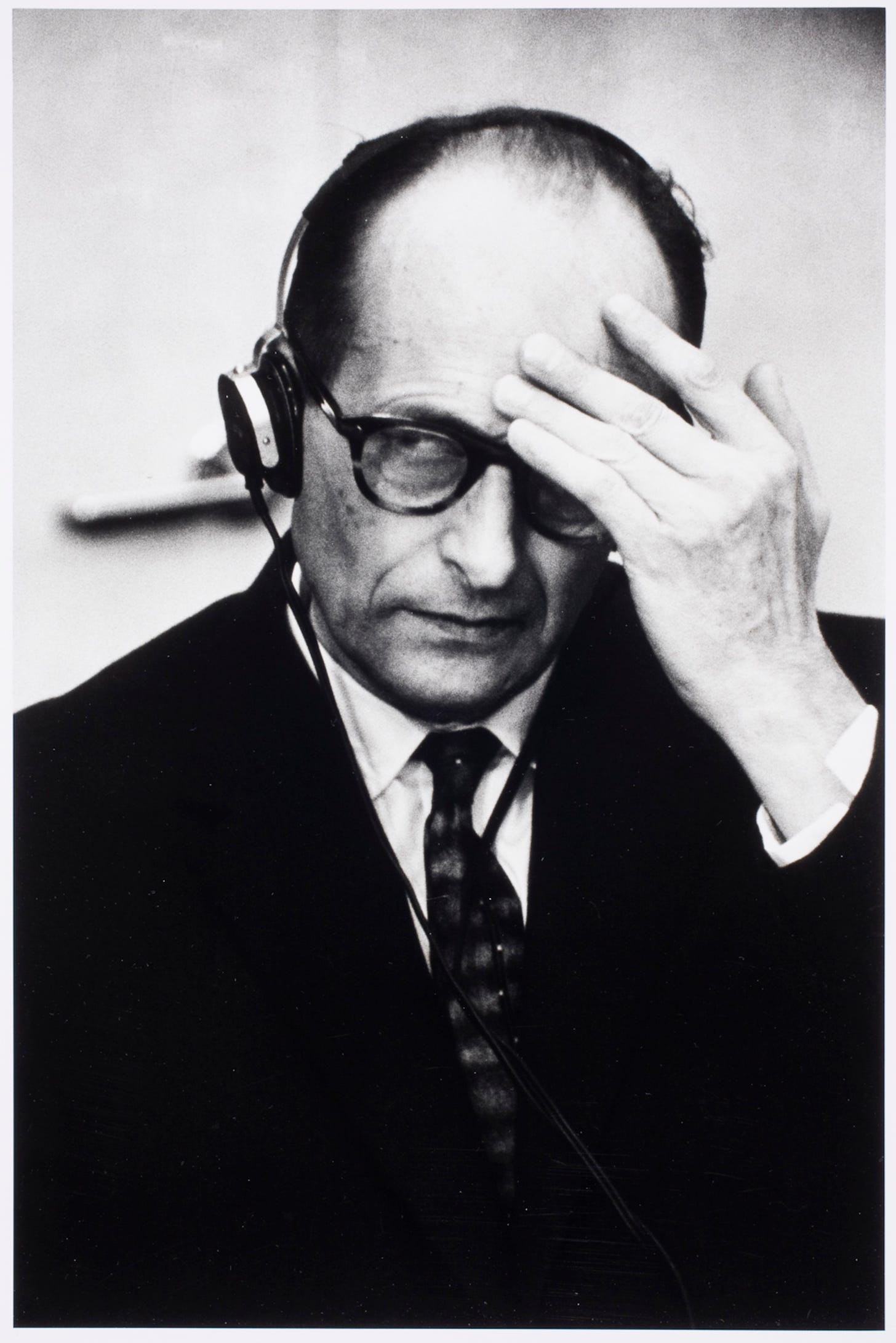 Calvinist Protestant and Nazi SS mass murderer Adolf Eichmann
