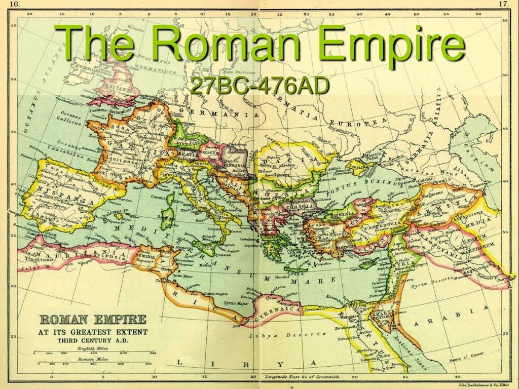 PPT - The Roman Empire 27BC-476AD PowerPoint Presentation - ID:180398