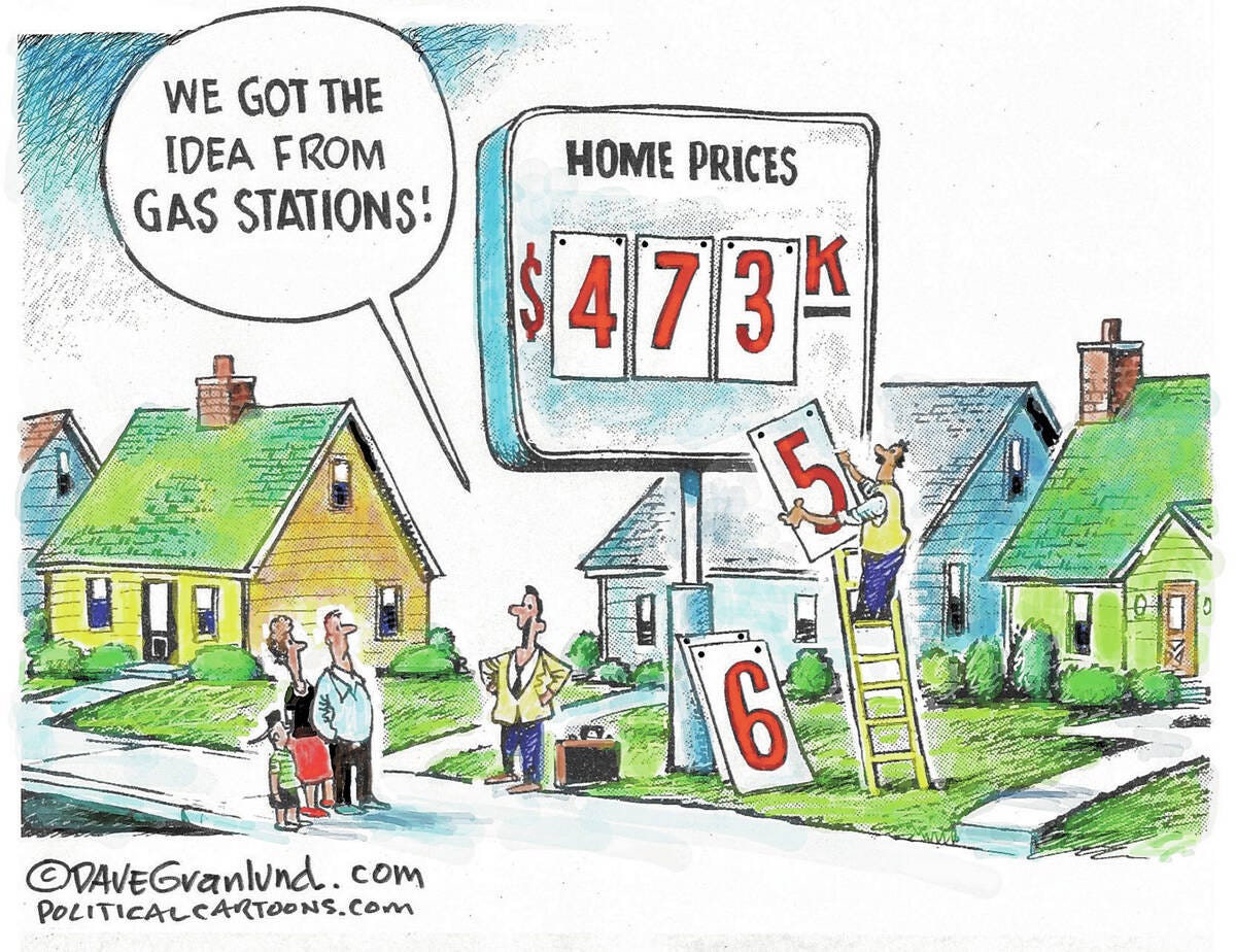 The only thing going up faster than gas prices | CARTOONS | Las Vegas  Review-Journal