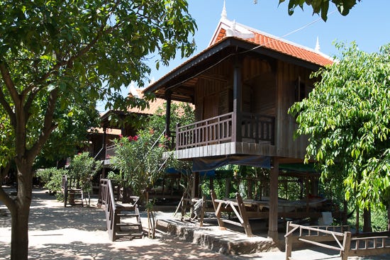 CAMBODIA: Wooden houses