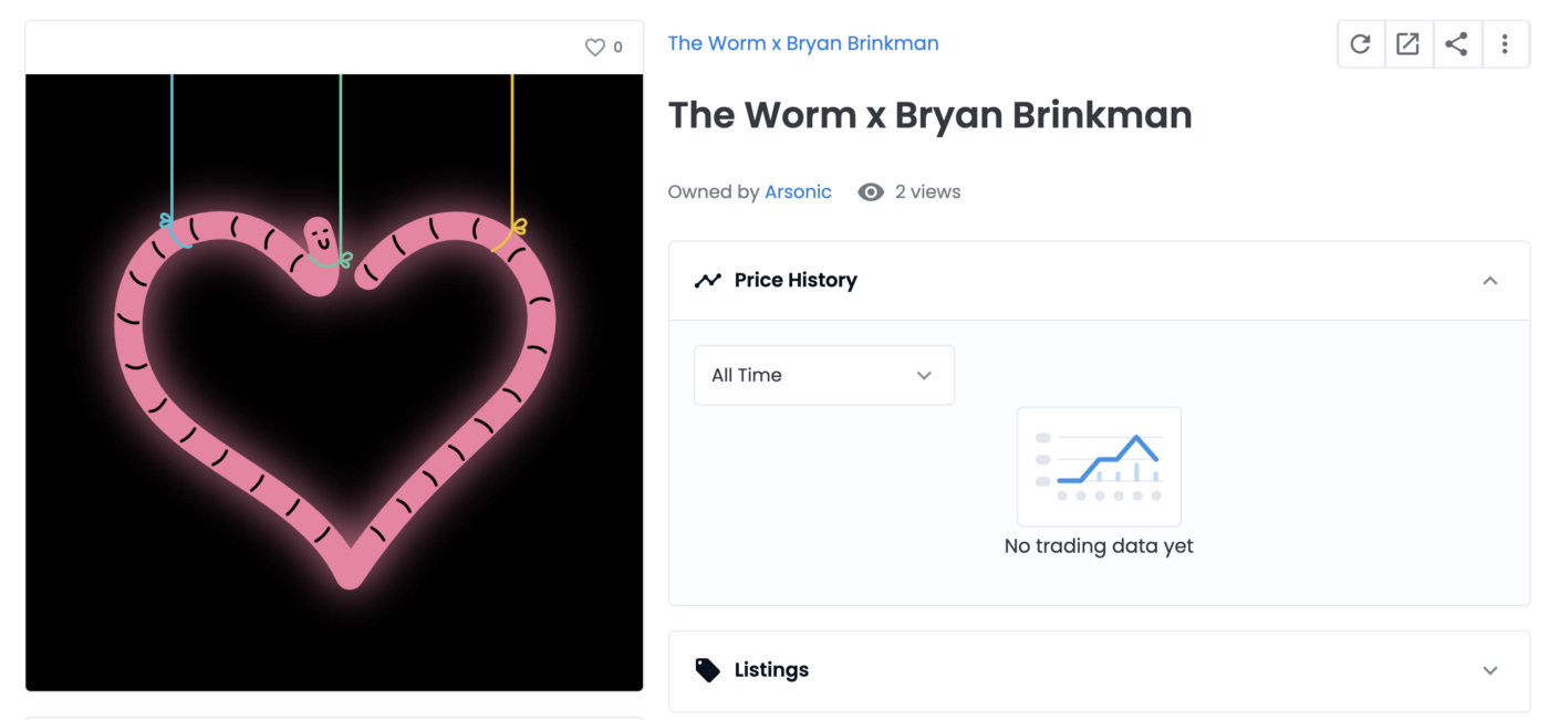 The Worm has sent a blessing to the first 100 Disciples | by The Worm NFT |  Ambition.wtf | Medium