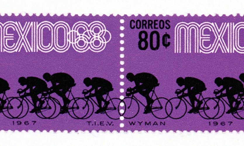 Selos comemorativos dos Jogos Olímpicos de 1968