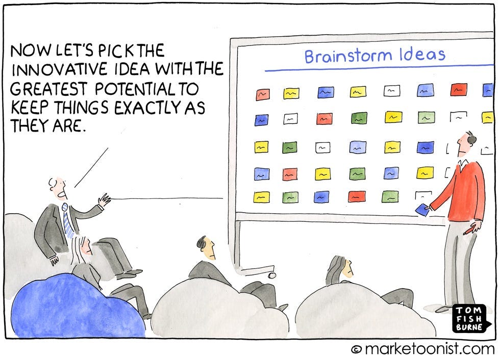Brainstorm Ideas - Marketing Week