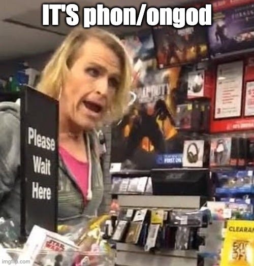 it's ma'am |  IT'S phon/ongod | image tagged in it's ma'am | made w/ Imgflip meme maker
