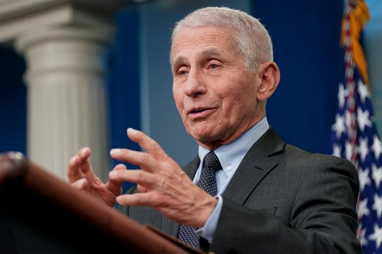 Dr. Anthony Fauci was deposed for a lawsuit that alleges White House officials pressured social media companies to censor posts that they claimed were misinformation on COVID-19 vaccines.