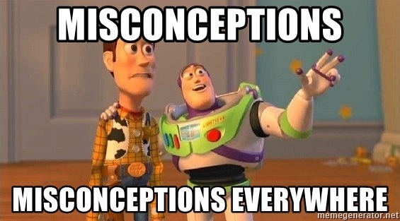 Misconceptions Misconceptions everywhere - Consequences Toy Story | Meme  Generator