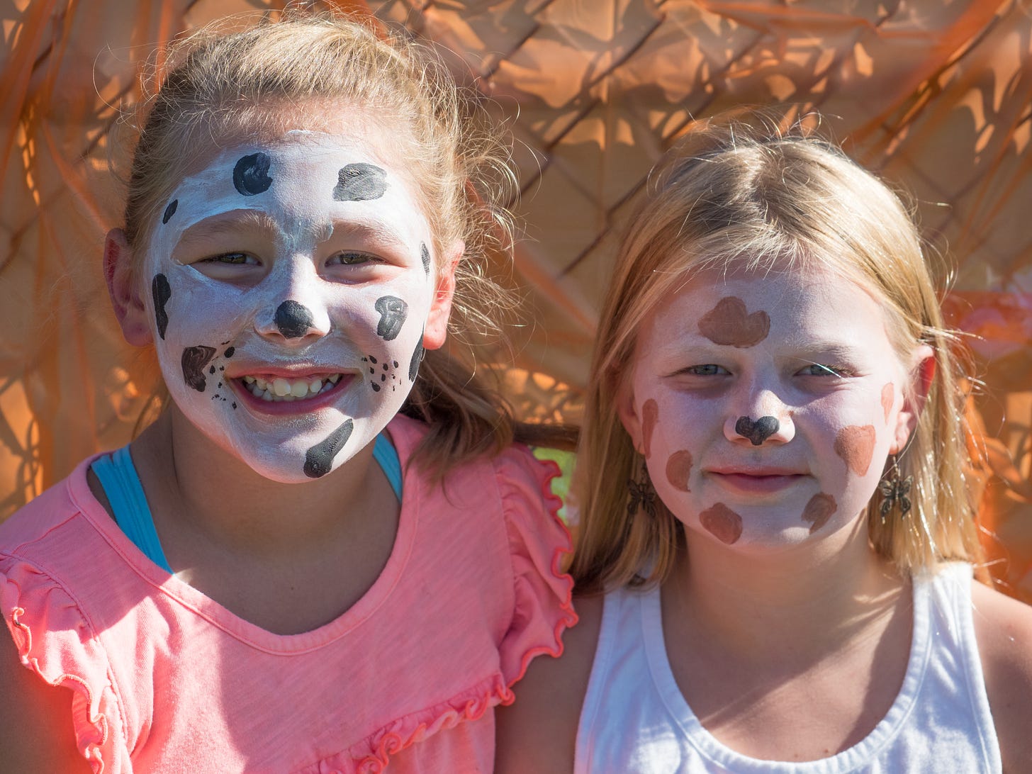 painted faces