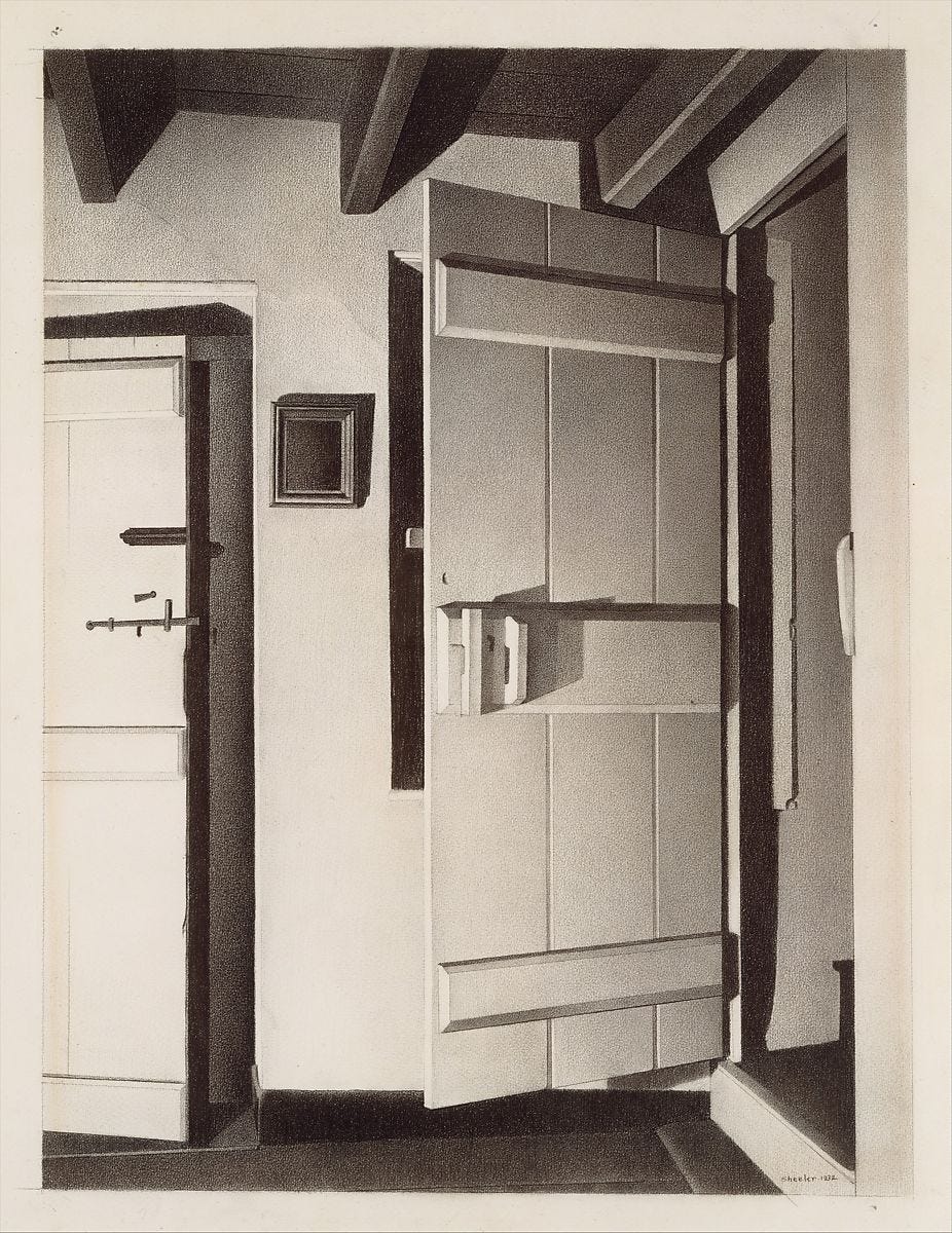 Charles Sheeler | The Open Door | The Metropolitan Museum of Art