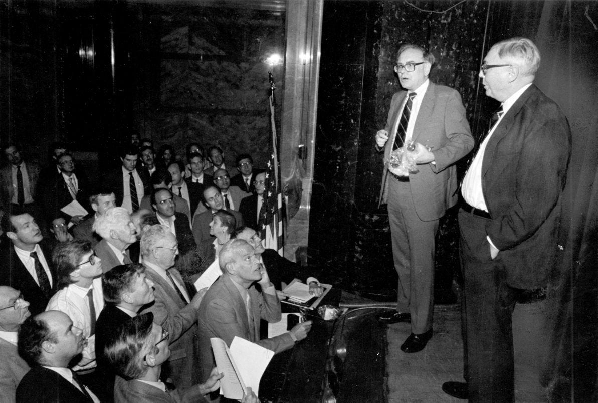Humbler times: The annual Berkshire meeting wasn't always ...