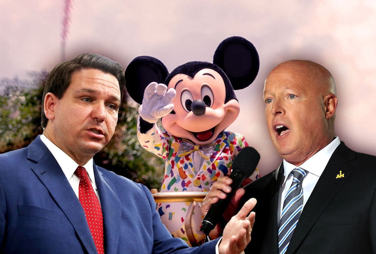 Authoritarian socialist": Democratic governor slams Ron DeSantis' Disney  stunt | Salon.com