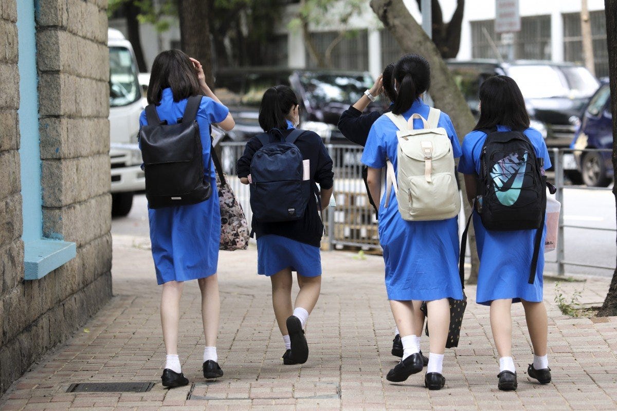 A high number of schools have reported students withdrawing in a new survey by a local teachers’ union. Photo: Dickson Lee