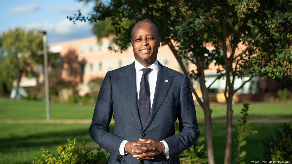 Howard President Wayne Frederick on the diagnosis that drove him to become  a doctor - Washington Business Journal