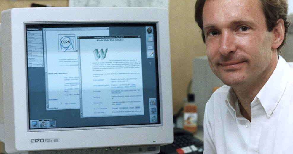 World Wide Web creator David Berners Lee