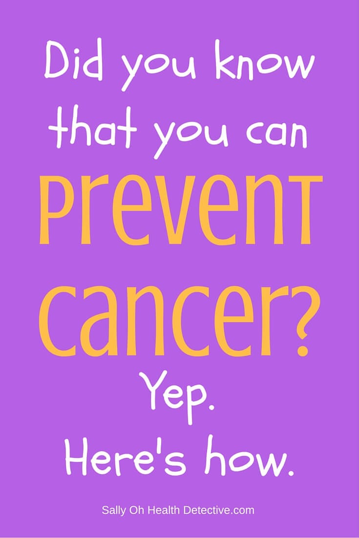 how to prevent cancer