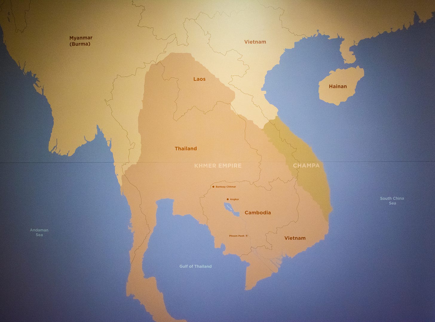 File:Khmer Empire map - Beyond Angkor - Cleveland Museum of Art  (28267735798).jpg - Wikimedia Commons