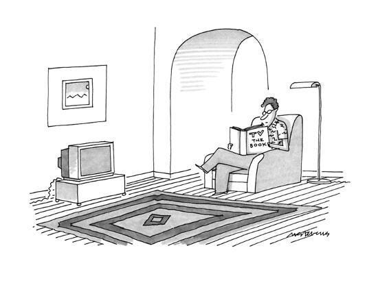 Image result for new yorker cartoon on books