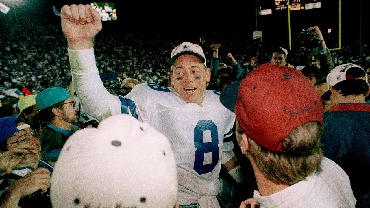 Troy Aikman (QB, Dallas Cowboys) Career Highlights | NFL - YouTube