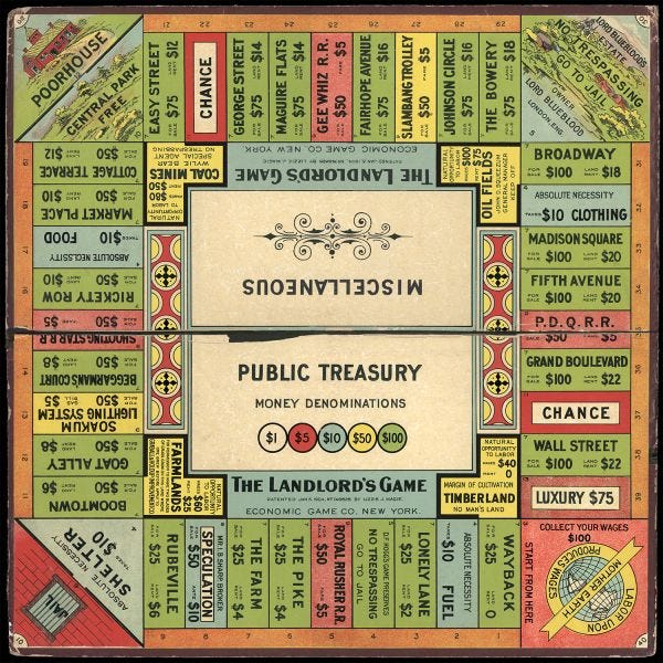 The True Origin of Monopoly: Lizzie Magie and The Landlord&amp;#39;s Game | Casual  Game Revolution