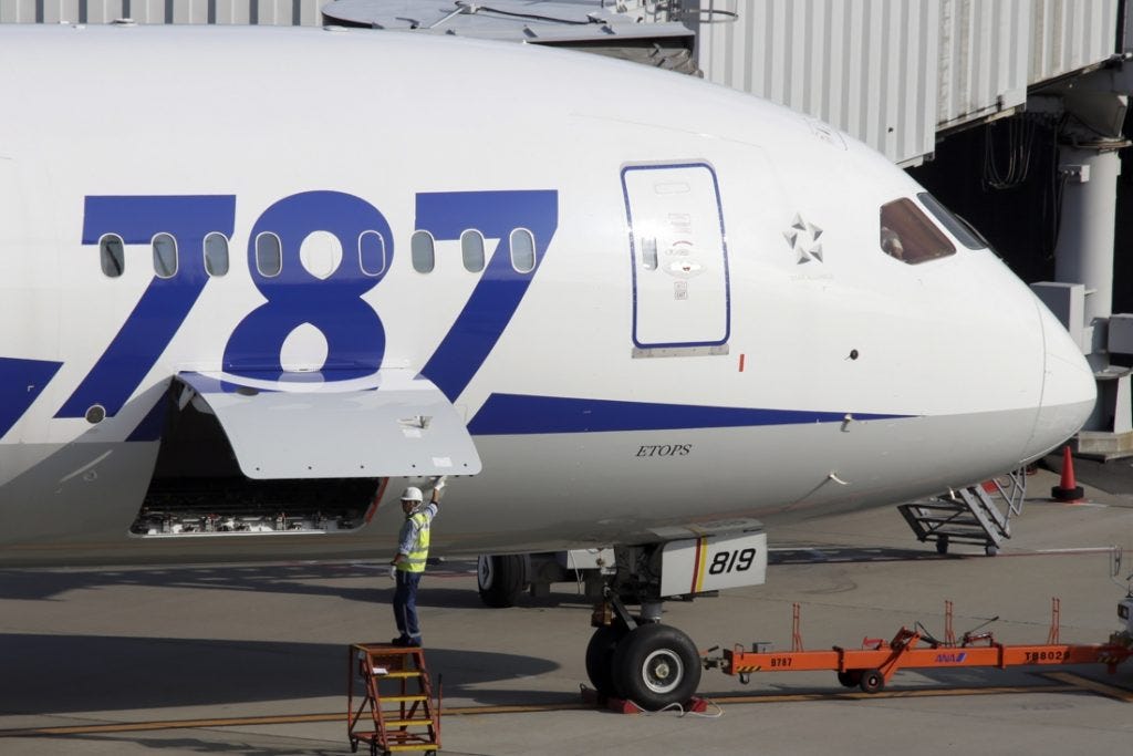 Wrinkles in the nose&quot;: problems with the Boeing 787 Dream again ...