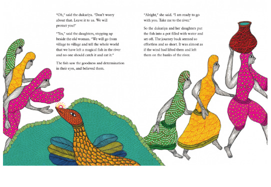 The Magical Fish: A Gond Picturebook About Balance in Nature