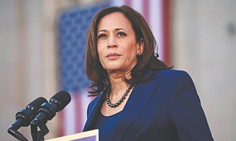 Harris becomes first woman to hold US presidential reins - Newspaper -  DAWN.COM