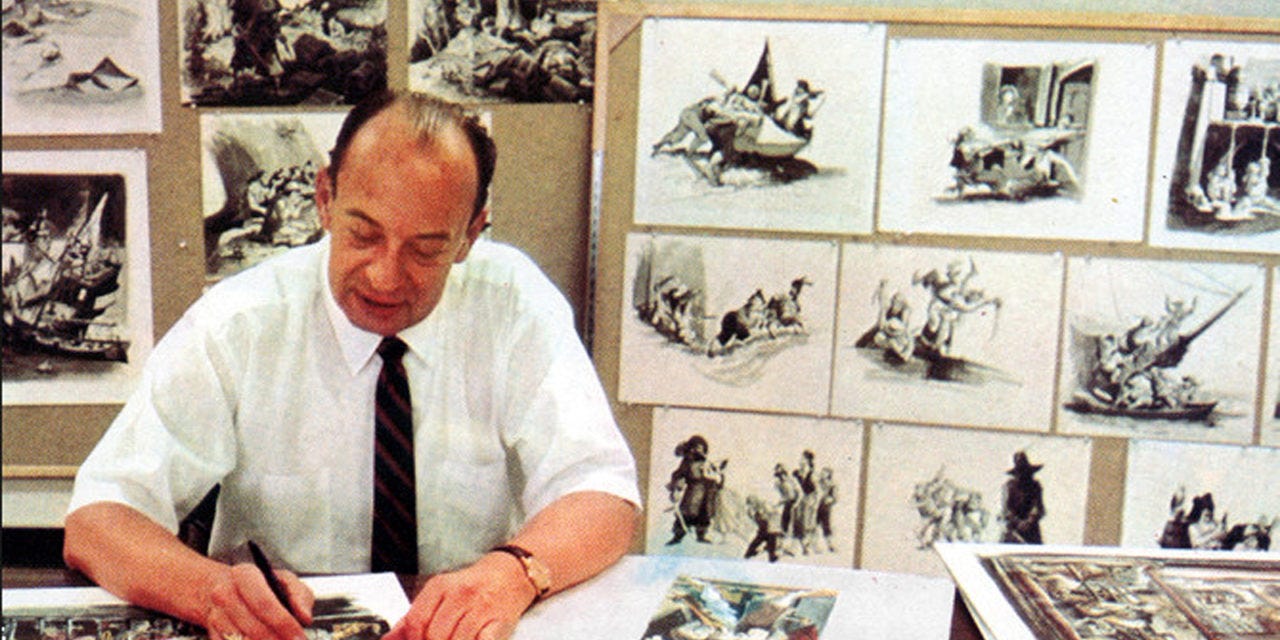 Marc Davis-Walt Disney's Renaissance man… | Mickey News