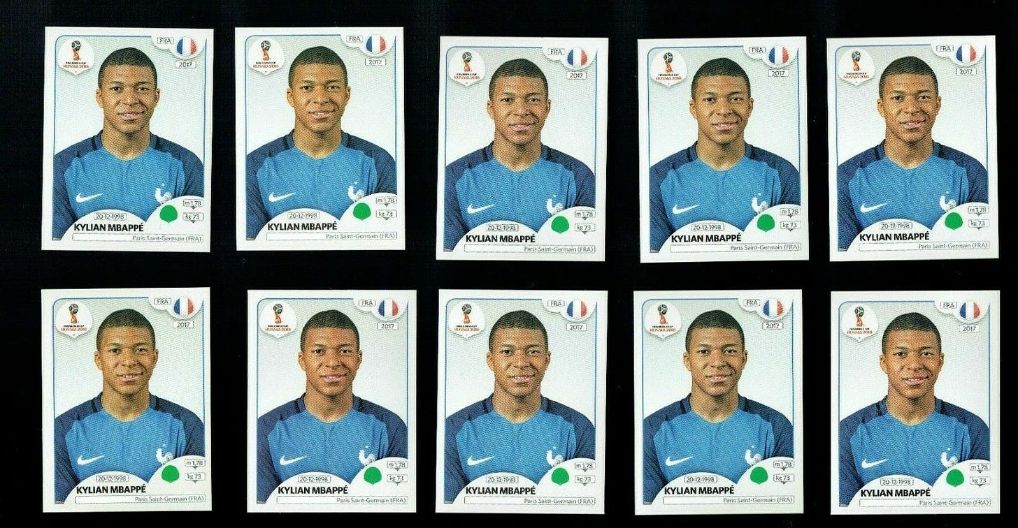 209 - França - Kylian Mbappé - Brazil Stickers