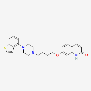 Brexpiprazole | C25H27N3O2S - PubChem