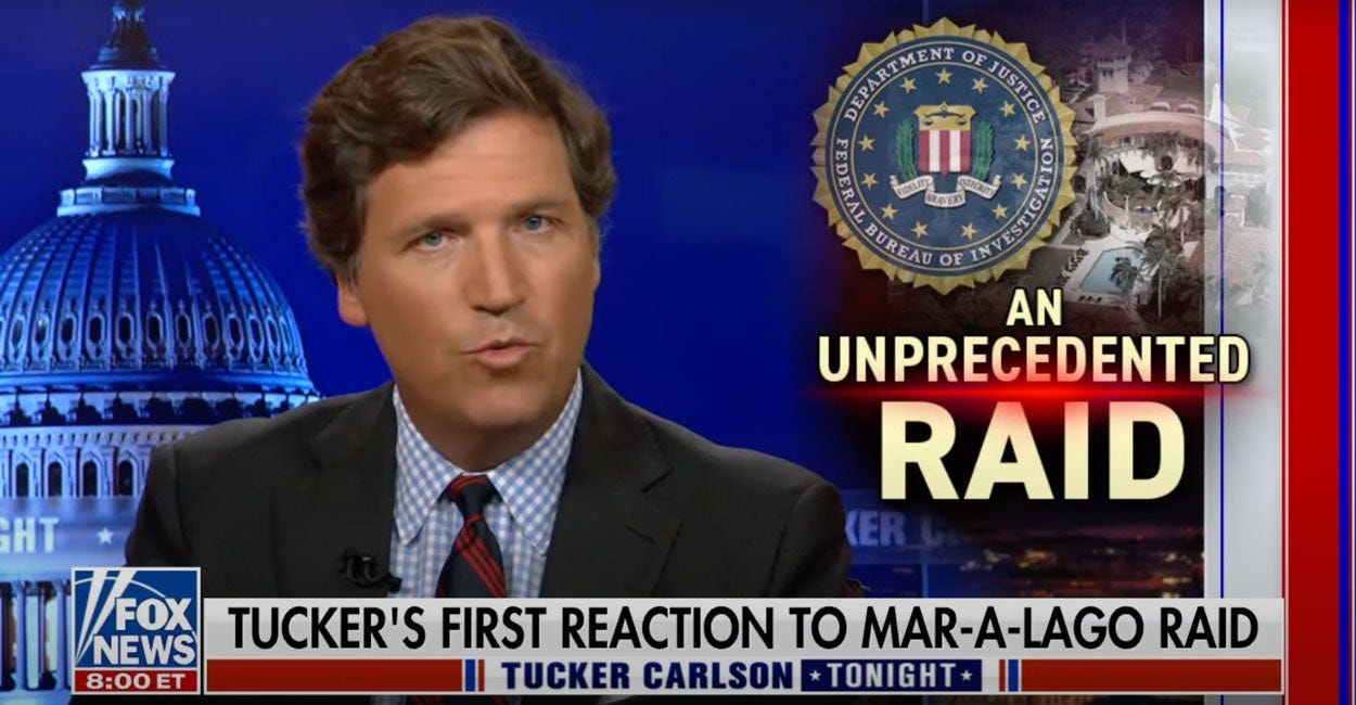 Tucker Carlson: Biden Is Using Law Enforcement to Cling to Power