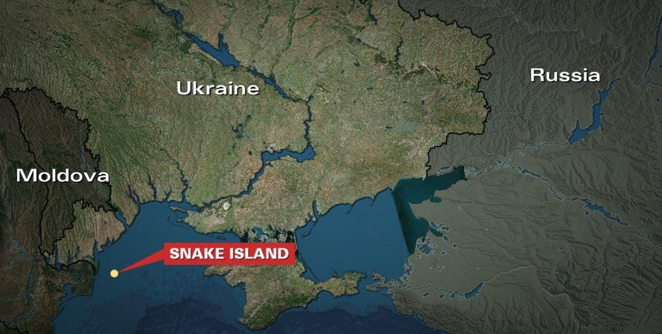 Ukraine says it sank the Russian warship that attacked Snake Island: 'We  f------ hit them!'