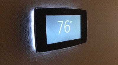 Review: Emerson's $200 Sensi Touch HomeKit Thermostat Offers a Large Color  Display and Easy Setup - MacRumors