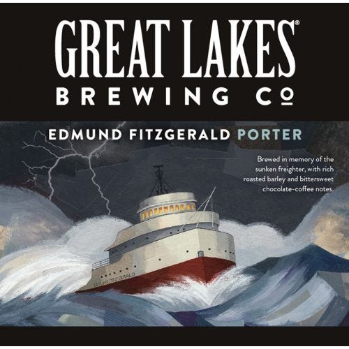 Great Lakes Brewing Edmund Fitzgerald Porter | Binny's Beverage Depot