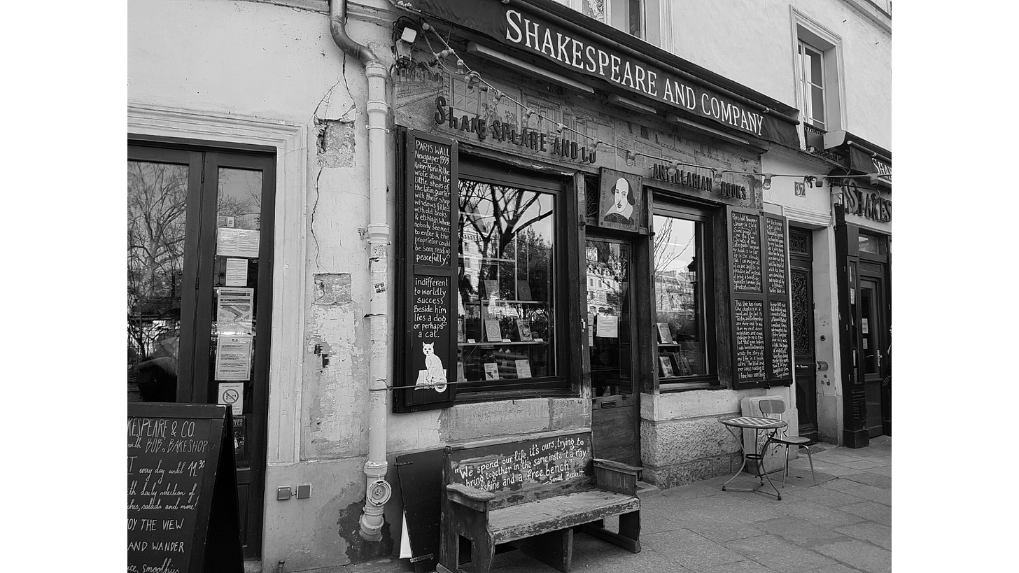 Shakespeare and Company in Paris