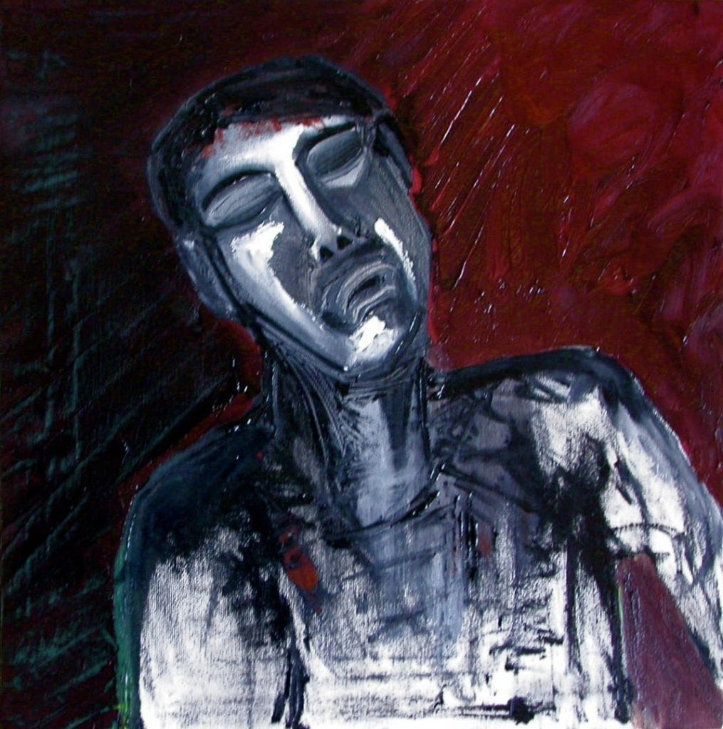 From the series Even Angels Die and/or Razboi Oil on canvas by artist Amy Adams (2008/9)
