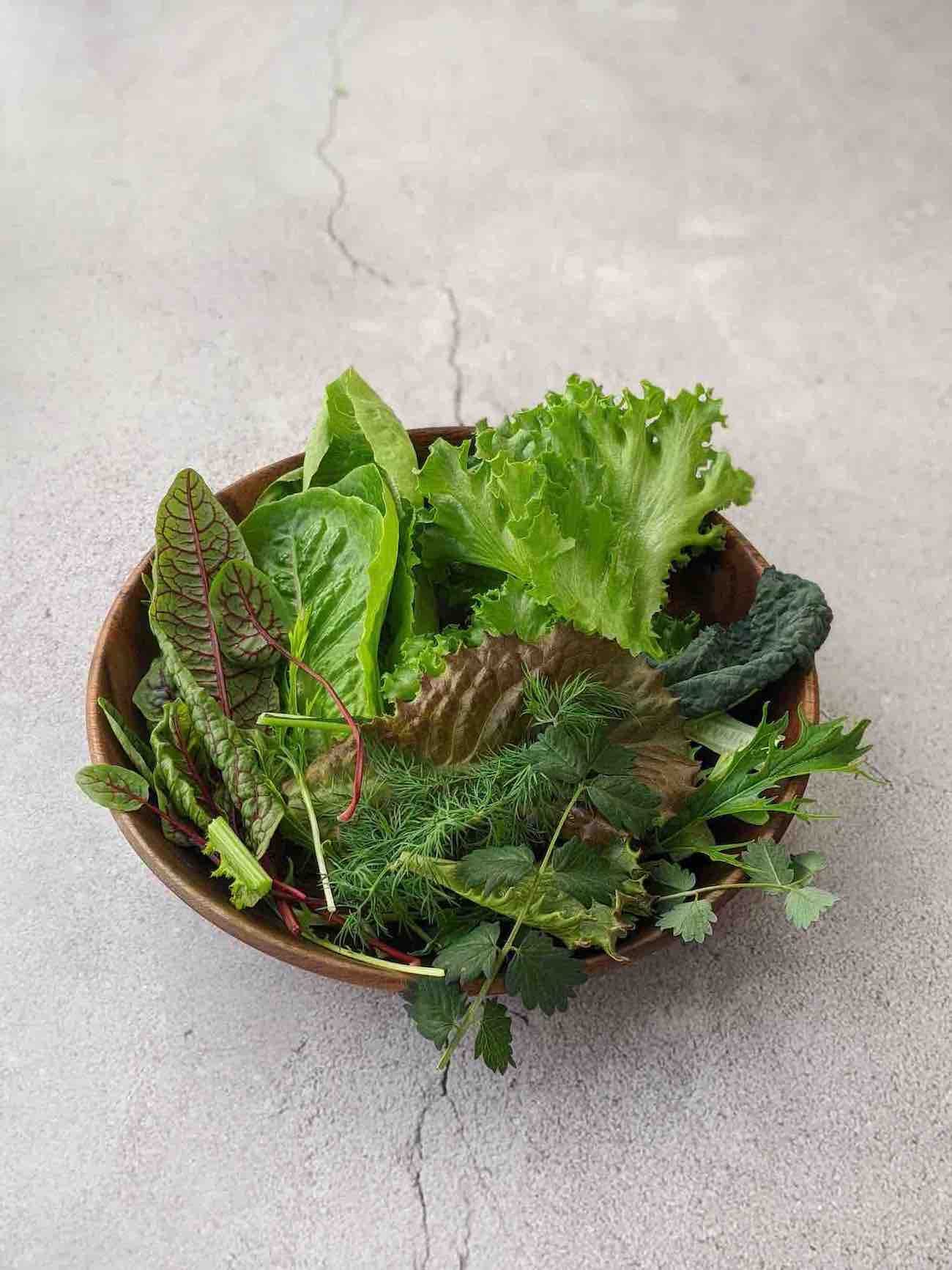 green bowl