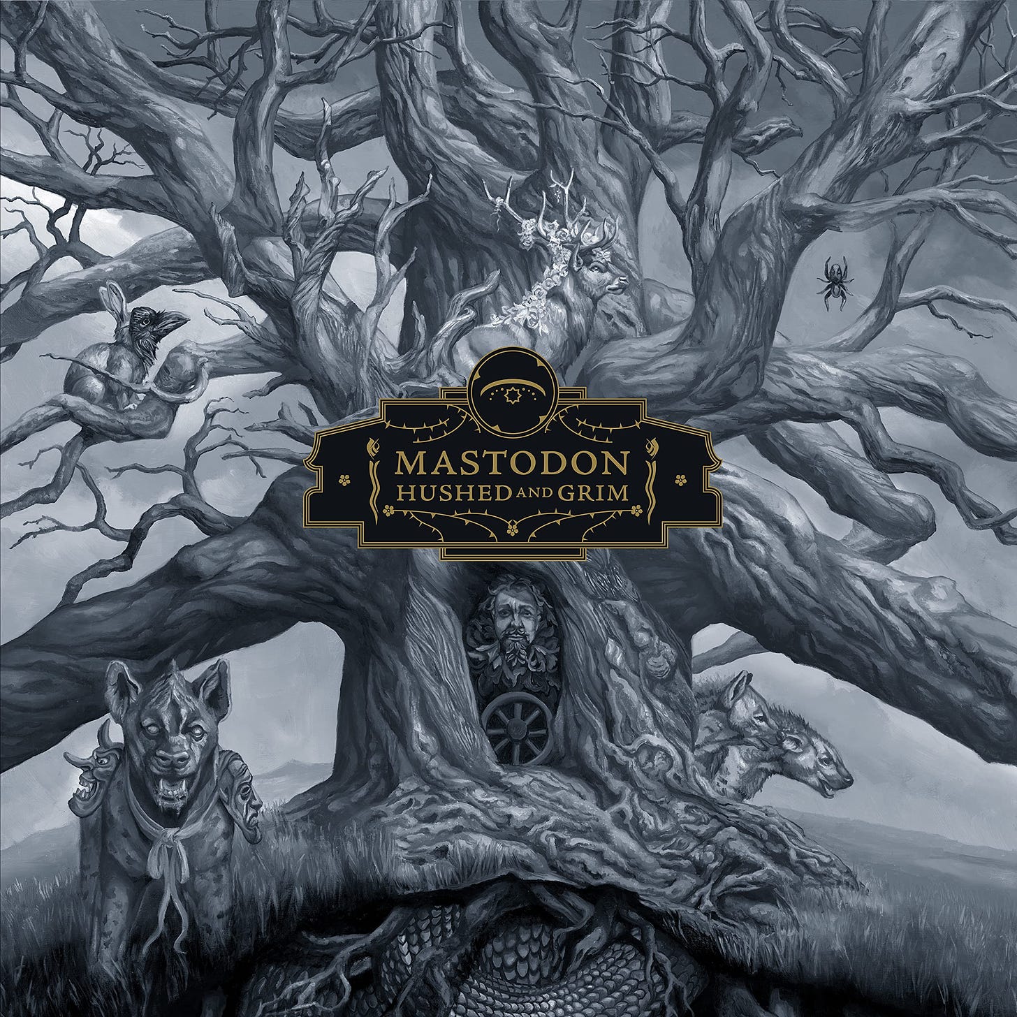 Mastodon - Hushed and Grim album cover