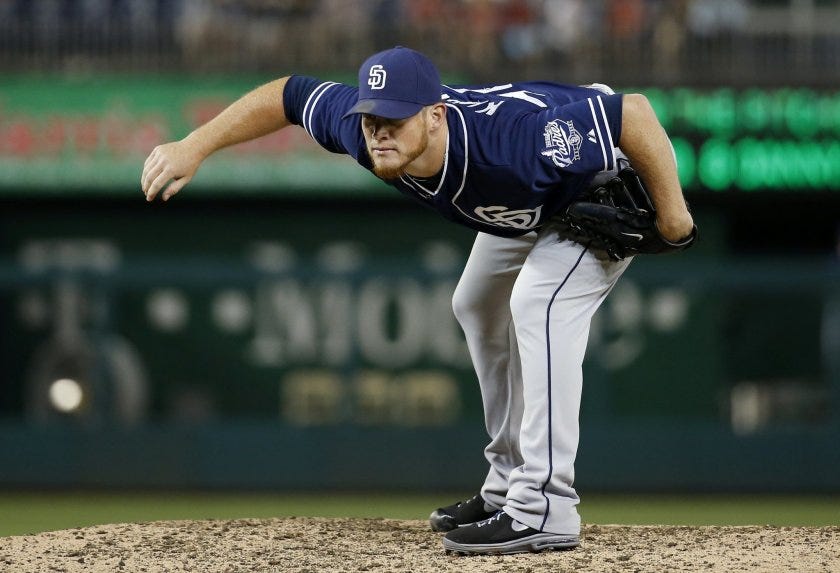 Padres trade Craig Kimbrel to Red Sox for four prospects - The San Diego  Union-Tribune